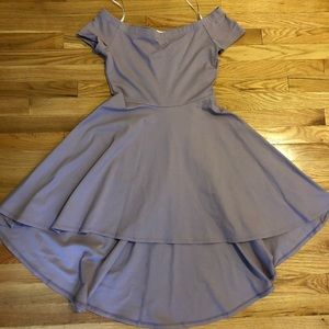 Off the shoulder dress